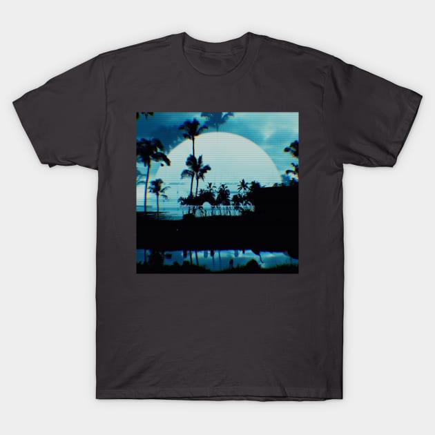 AM LoFi monochrome Kona T-Shirt by lofi_retrowave